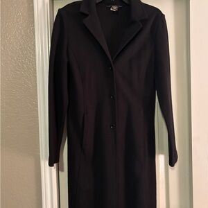Banana Republic Black Wool Blend Sweater Jacket